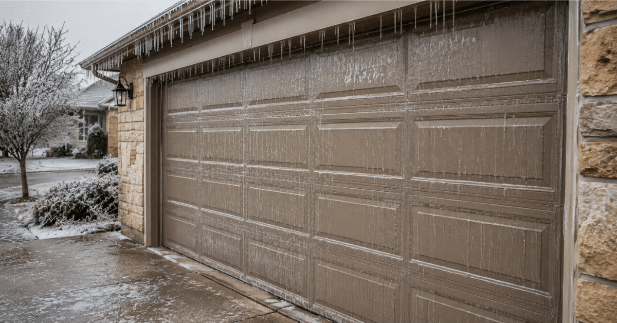 Garage Door Problems in New Braunfels Winters